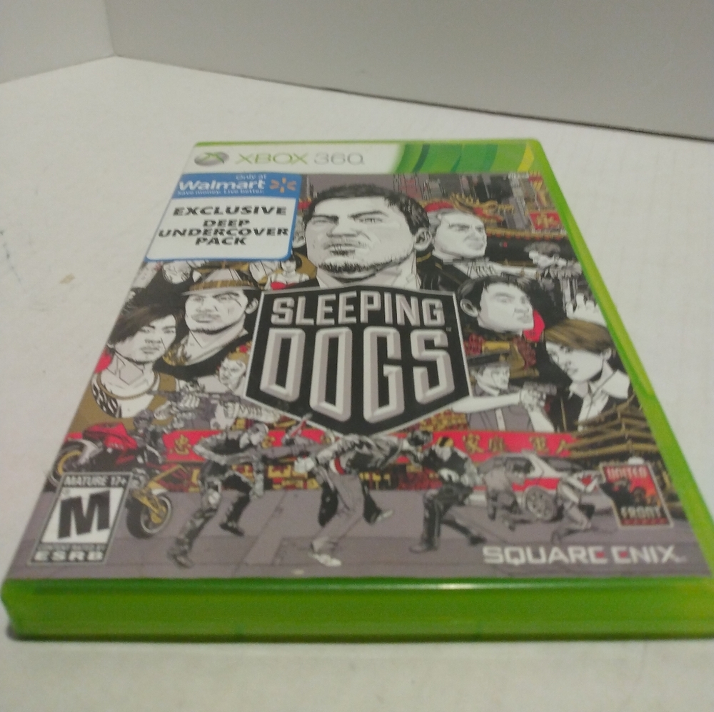XBOX 360 game. SLEEPING DOGS. pre owned.